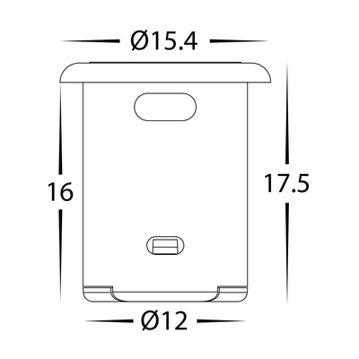 Black Touch Sensor Switch