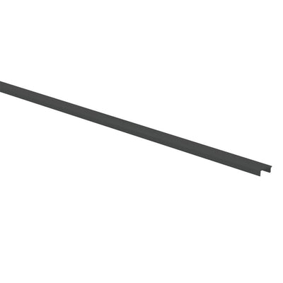 Acc. -  Black Standard Diffuser to Suit Aluminum Profile Havit Commercial - HCP-4681615-BLK