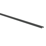 Acc. - Black Standard Diffuser to Suit Aluminum Profile Havit Commercial - HCP-4681622-BLK