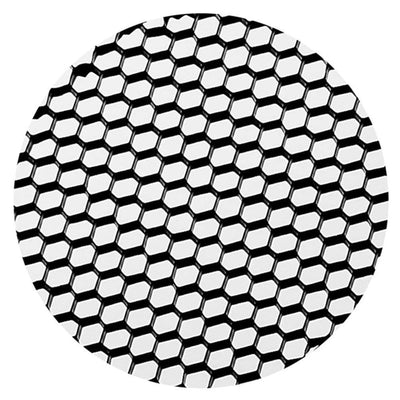 Acc. - HOneycomb Lens to suit 15w Three Circuit Track Heads Havit Commercial - HCP-105003-HC