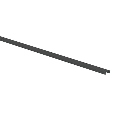 Acc. - Standard Diffuser to suit 18mmx15mm Aluminium Profile Models in Black Havit Commercial - HCP-4681815-BLK
