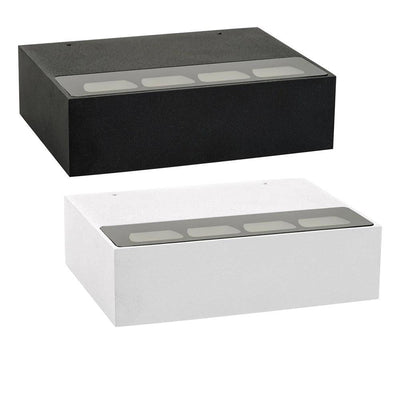 Aluminium LED Wall Washer Dali Dimmable 10w in Black/White Havit Commercial - HCP-23X1004