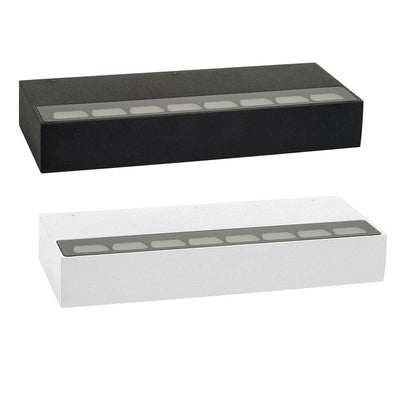 Aluminium LED Wall Washer Dali Dimmable 30w in Black/White Havit Commercial - HCP-23X3004