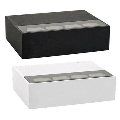 Aluminium LED Wall Washer Triac Dimmable 10w in Black/White Havit Commercial - HCP-23X1002