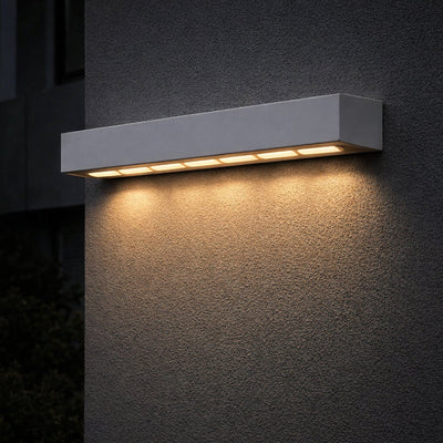 Aluminium LED Wall Washer Triac Dimmable 30w in Black/White Havit Commercial - HCP-23X3002