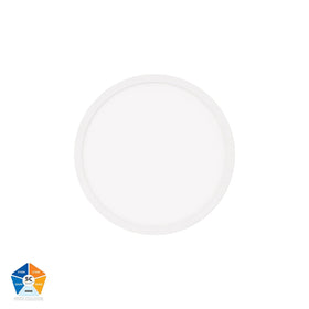 Auster White Dimmable 225mm Slim Oyster Light