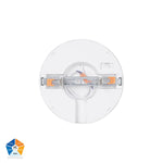 Auster White Dimmable 225mm Slim Oyster Light