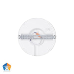 Auster White Dimmable 225mm Slim Oyster Light