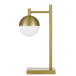 Basilo Table Lamp in Antique Gold or Black