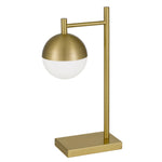 Basilo Table Lamp in Antique Gold or Black