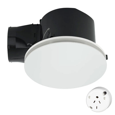 Affinity 300 DC Exhaust Fan with Run on Timer (4 Pin Plug)