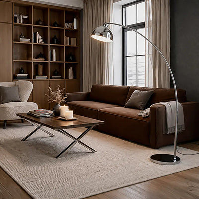 Beat 1 Light Floor Lamp — lifestyle