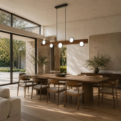 Bergen LED Linear Pendant Light — lifestyle