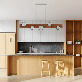 Bergen LED Linear Pendant Light — lifestyle