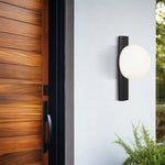 Bernay Exterior LED Wall Light — lifestyle