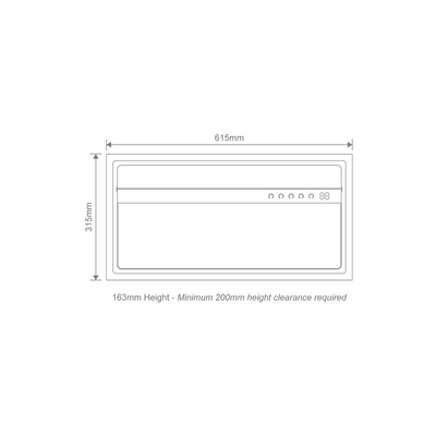 Domus STREAM 6-in-1 Premium Slimline Bathroom Heater