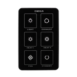 Domus Bathroom Heater Replacement SWITCH Black