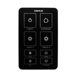 Domus Bathroom Heater Replacement SWITCH Black
