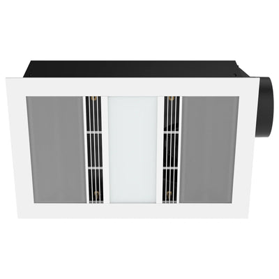 Domino Duo 3-in-1 Bathroom Heater with Dual Heat Lamps
