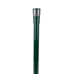 Domus BL-300-1M-KIT - Conical Louvred Bollard Head 1M Kit Garden Light Powder Coated Finish - Green