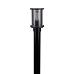 Domus BL-400 Bollard Head 76mm E27 Black