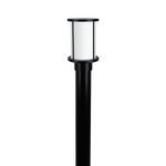 Domus BL-400 Bollard Head 76mm E27 Black