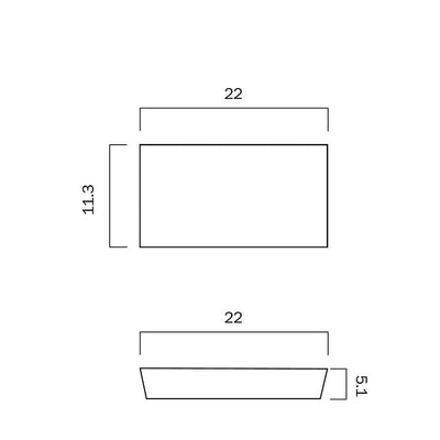 Bloc Outdoor LED Wall Light