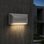 Bloc Outdoor LED Wall Light — lifestyle