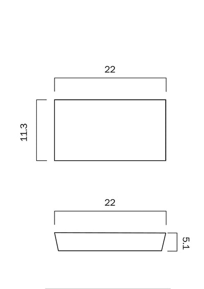 Bloc Outdoor LED Wall Light