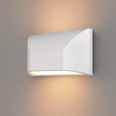 Bloc Outdoor LED Wall Light — lifestyle