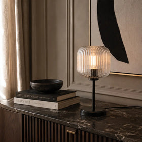 Bobo 1 Light Table Lamp Black — lifestyle
