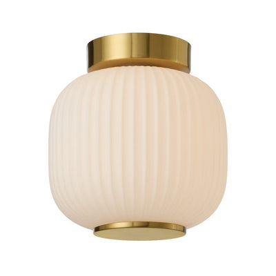 Bobo Batten Fix Ceiling Light — Antique Gold| Opal Matt