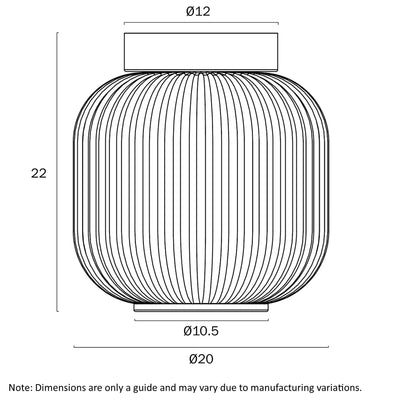 Bobo Batten Fix Ceiling Light