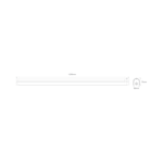 Domus BOLT-SLIM-120 Diffused TRIO IP20 LED Batten