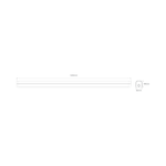 Domus BOLT-SLIM-120 Diffused TRIO IP20 LED Batten