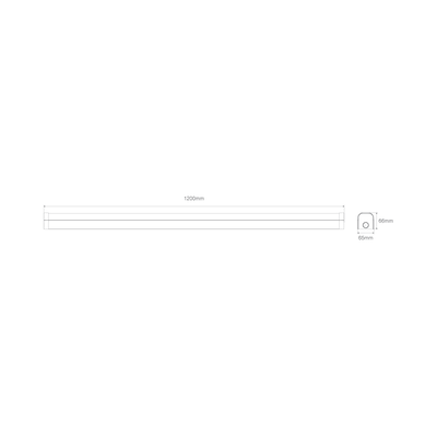 Domus BOLT-SLIM-120 Diffused TRIO IP20 LED Batten