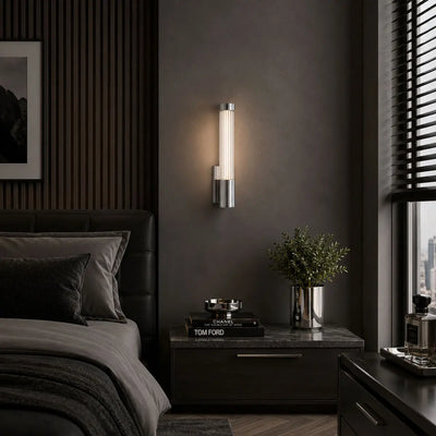 Bremen Single LED Vanity Wall Light — lifestyle