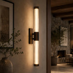 Bremen Twin LED Vanity Wall Light — lifestyle