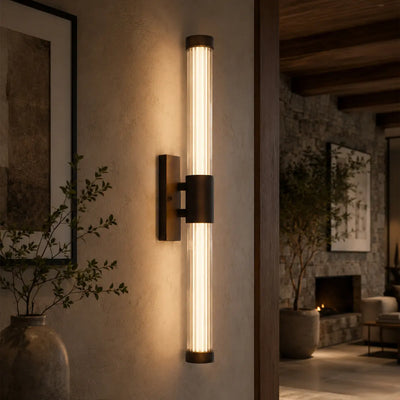 Bremen Twin LED Vanity Wall Light — lifestyle
