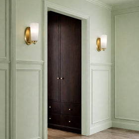 Brevan Single Wall Light — lifestyle