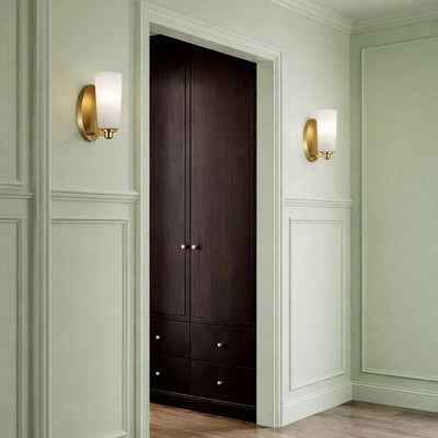 Brevan Single Wall Light — lifestyle