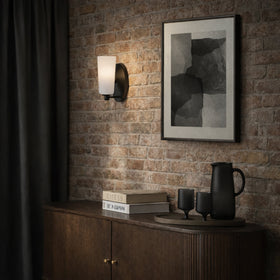 Brevan Single Wall Light — lifestyle