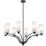 Brevan 8 Pendant Light — Black