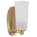Brevan Single Wall Light — Antique Gold
