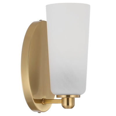 Brevan Single Wall Light — Antique Gold