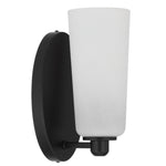 Brevan Single Wall Light — Black