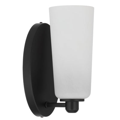 Brevan Single Wall Light — Black