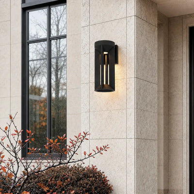 Brixon 30Cm Exterior Wall Light Small — lifestyle