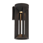 Brixon 30Cm Exterior Wall Light Small — Black