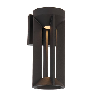 Brixon 30Cm Exterior Wall Light Small — Black